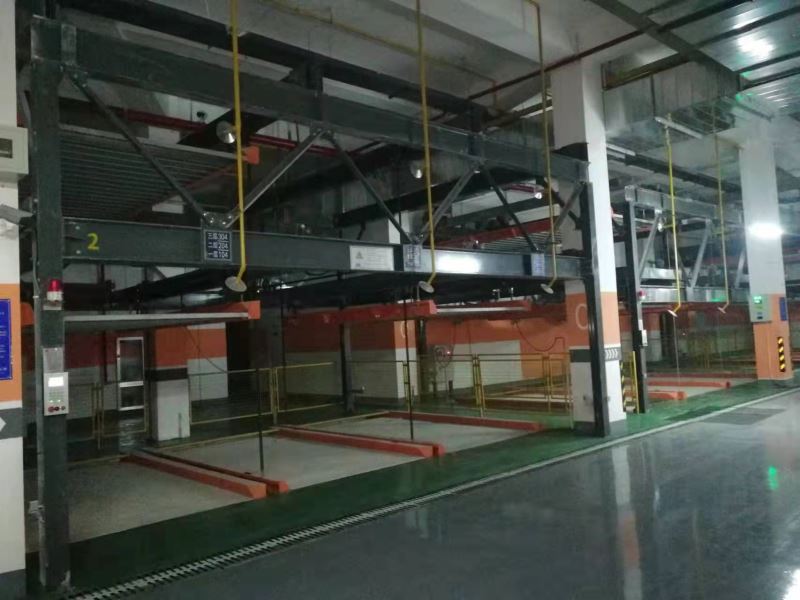 地下室三層升降橫移立體車(chē)庫(kù)